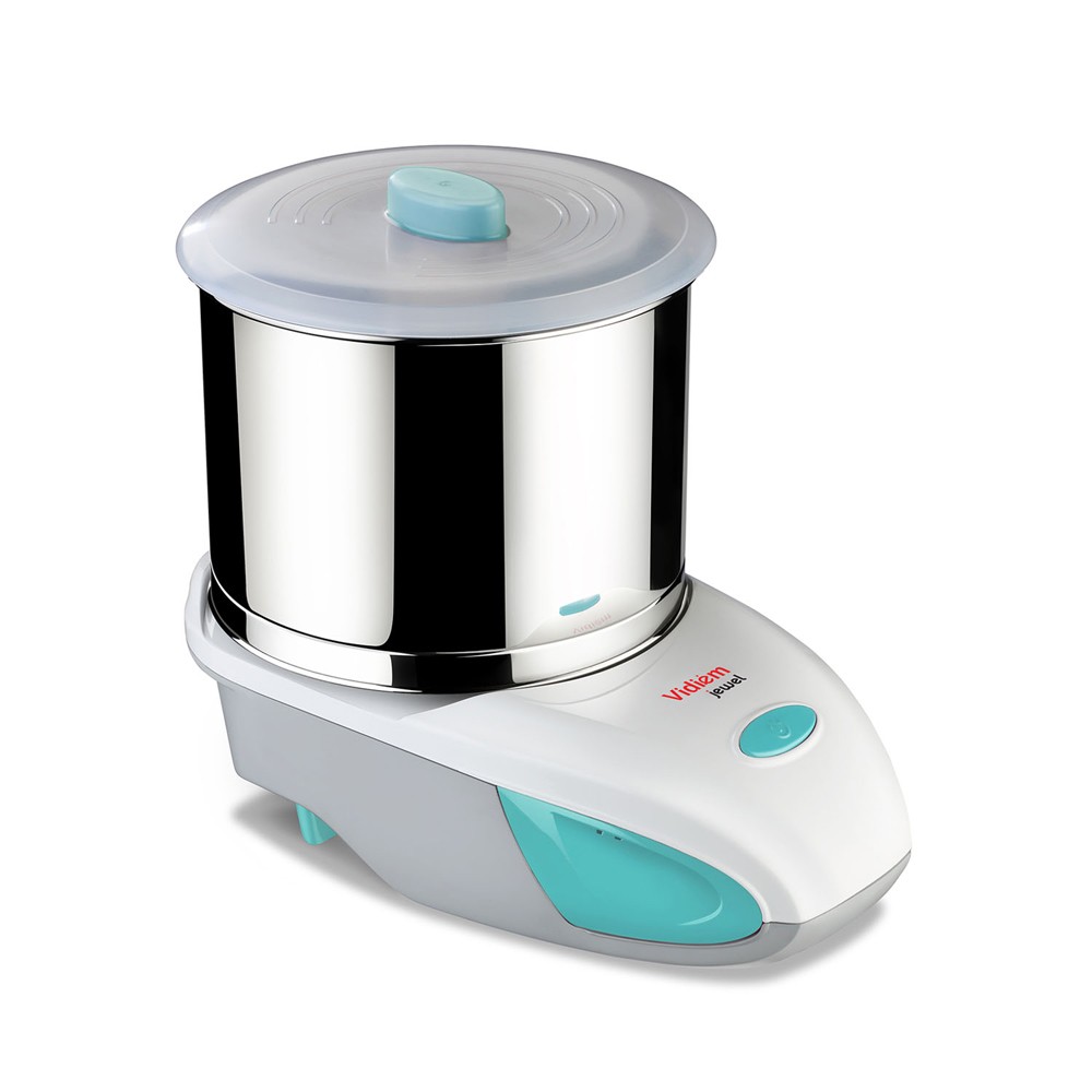 vidiem-jewel-st-2-liter-wet-grinder-stainless-steel-drum-stone-rollers-110-v-with-its-motor-rpm-1440-and-drum-rpm-15010