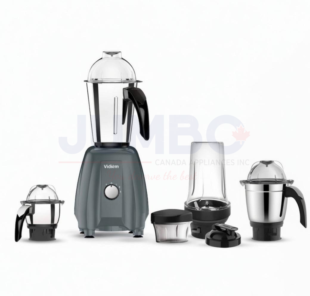 vidiem-victor-vitago-plus-650w-mixer-grinder-110v-heavy-duty-vitago-blending-spice-jar-2-stainless-steel-jars-with-extra-1l-large-capacity-jar-wet-dry-grinding-system-for-canada-usa