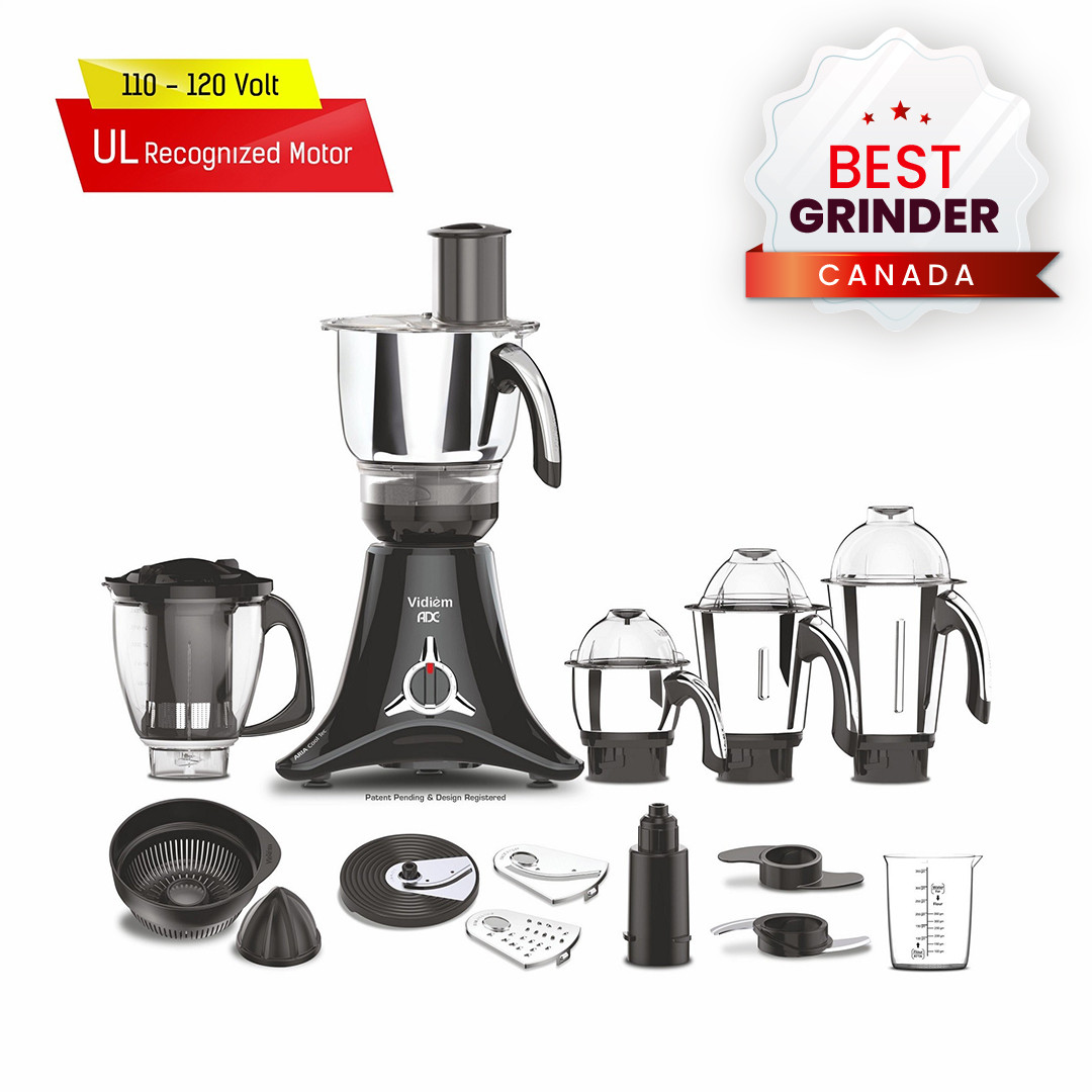 vidiem-adc-mixer-grinder-blender-food-processor-750w-5-stainless-steel-jars-indian-mixer-grinder-with-almond-nut-milk-juice-extractor-spice-coffee-grinder-jar-110v-for-use-in-canada