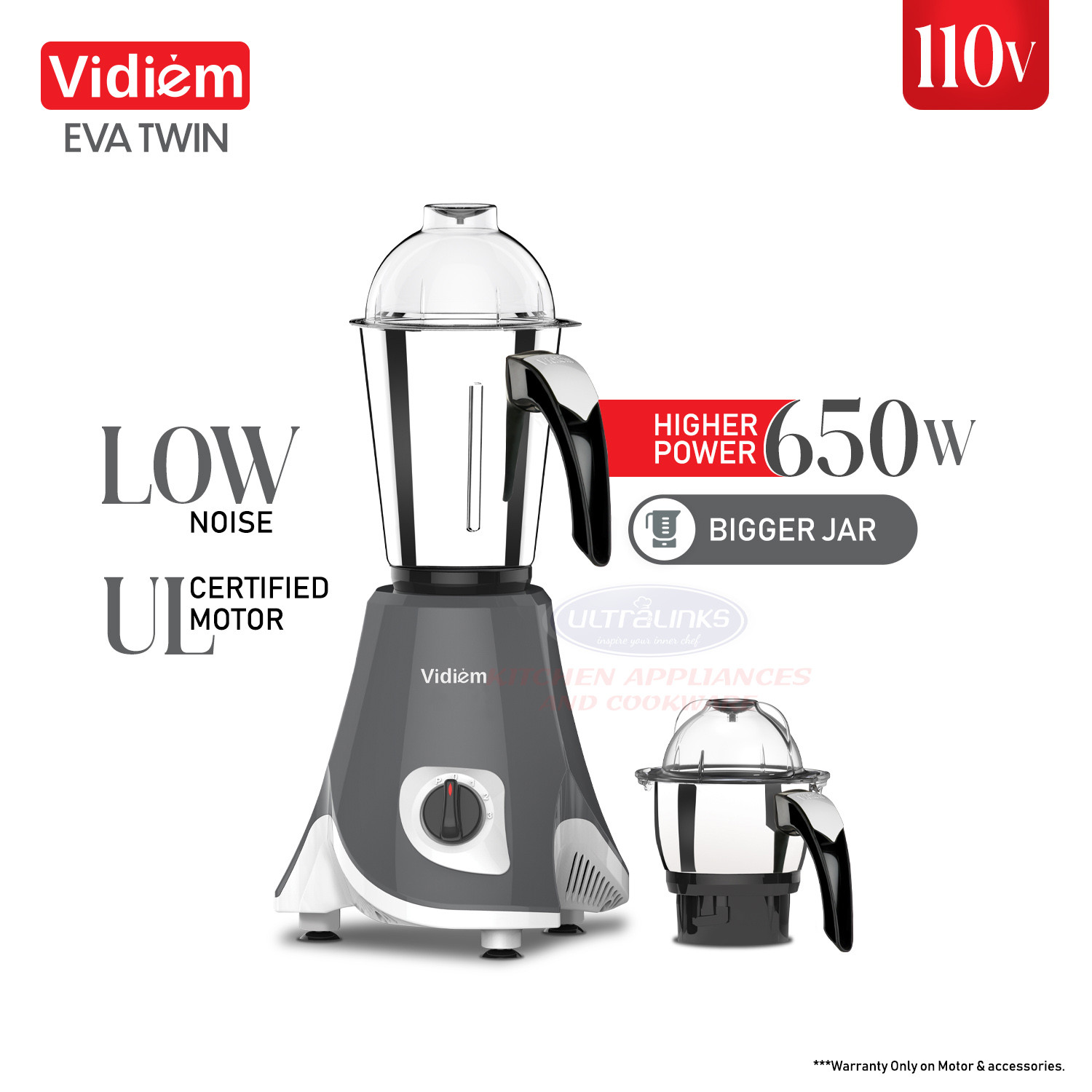 vidiem-eva-twin-650w-110v-stainless-steel-jars-indian-mixer-grinder-spice-coffee-grinder-for-use-in-canada-usa